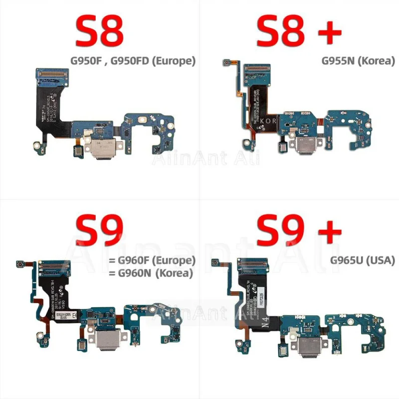 

USB Date Charging Dock Board Port Connector Charger Flex Cable For Samsung Galaxy S8 S9 Plus G950F G955F G960F G965F