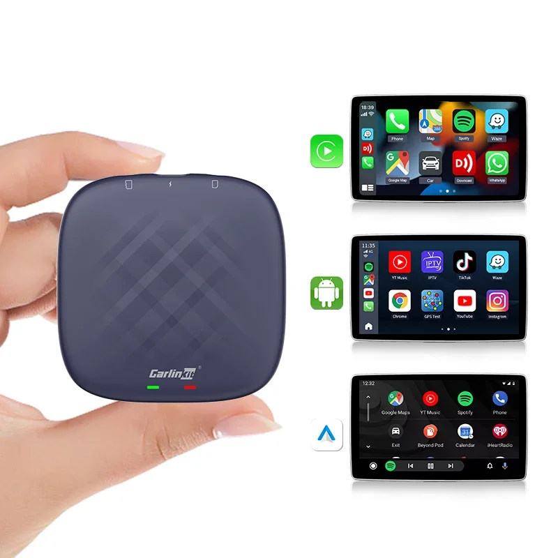 Carlinkit carplay ai box wireless carplay adapter youtube netflix carplay multimedia box 4+64GB