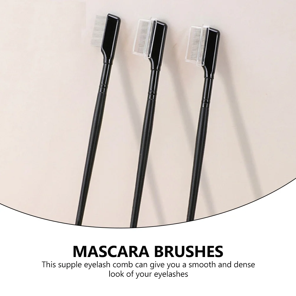 

3Pcs Folding Eyelash Comb Eyelash Definer Mascara Applicator Practical Eyelashes Beauty Comb for Home Use Eyebrow Definer