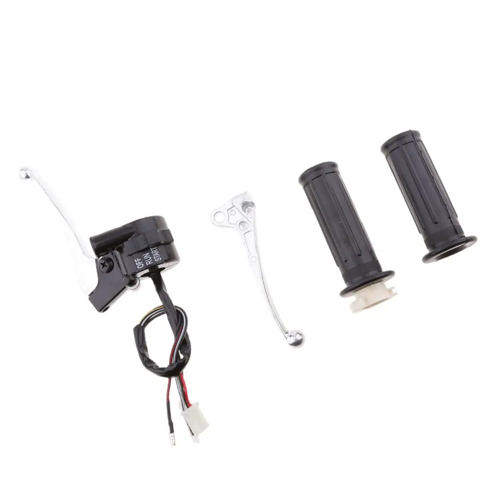 BRAKE LEVER GRIP THROTTLE CABLE SWITCH for YAMAHA PEEWEE PW 50 PY50