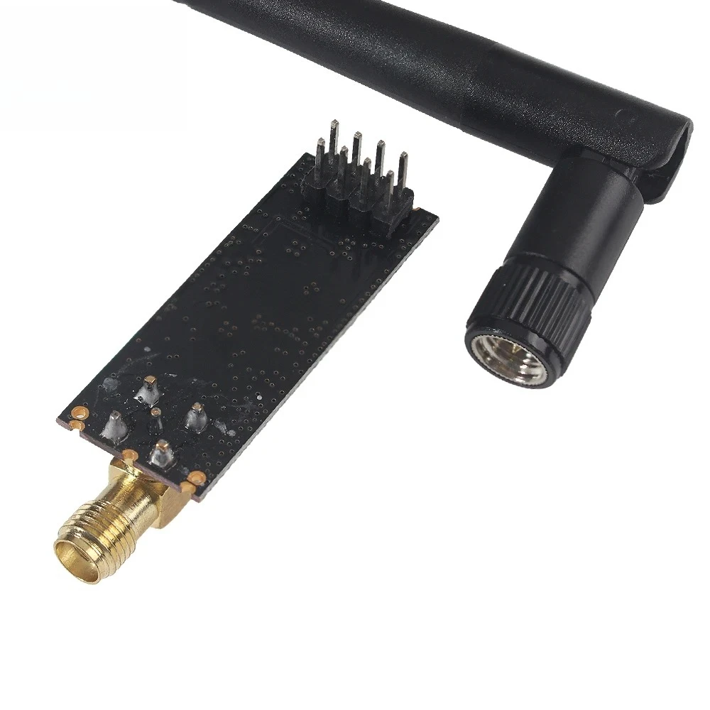 NRF24L01+PA+LNA 2.4GHz Wireless Module with Antenna 1100m Long Range Transceiver for Arduino/Raspberry Pi/DIY Electronics