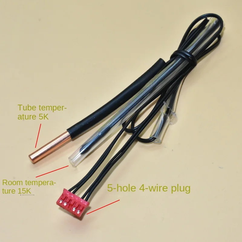 Suitable for Panasonic air conditioner temperature sensor 5k15k20K indoor hang-up tube probe