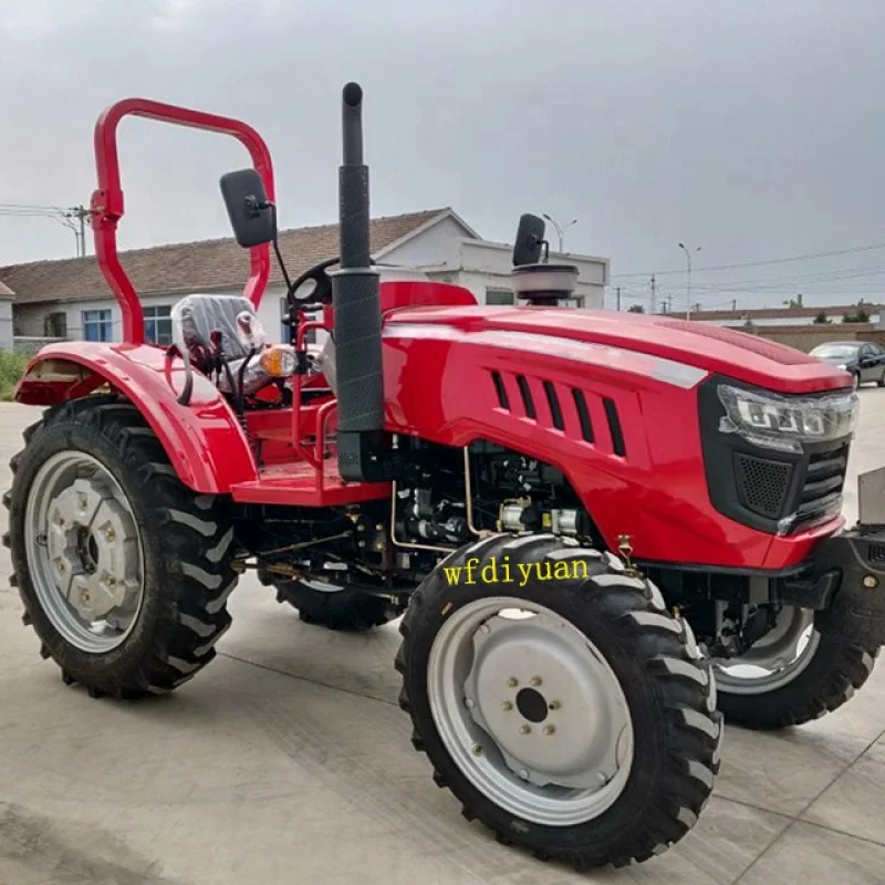 Tractores agrícolas del traktor del motor diesel 4X4 50hp para el tractor del traktor de la agricultura