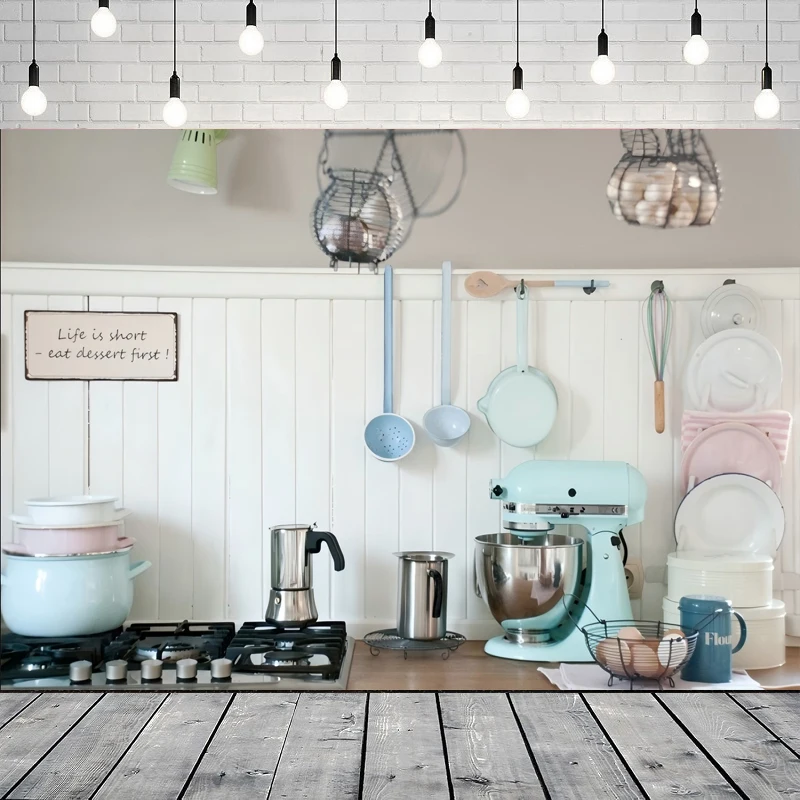 

Фон для фотосъемки для фотосессии, деревянная панель, кухня, столовая, интерьер, фон для домашней вечеринки, настенный баннер, декор