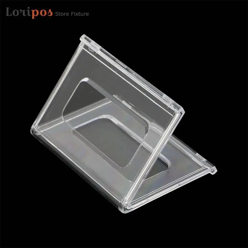 5pcs Acrylic Table Card Horizontal V Shape Meeting Table Sign Table Card Billboard Wear-resistant Seat Card Display