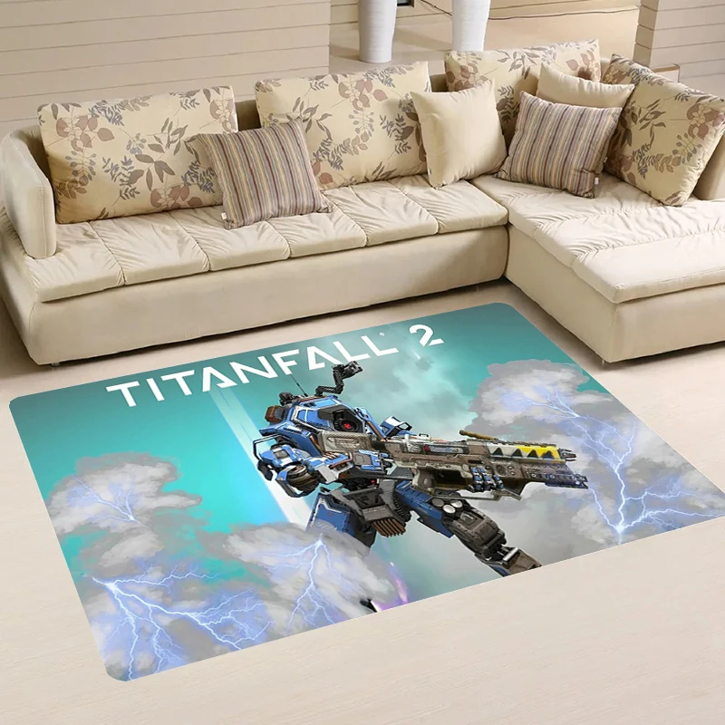 

Home Game T-Titanfall Aesthetic Room Decoration Foot Mat Doormat Entrance Door Kitchen Rug Carpets Balcony Rugs Carpet Mats Bath