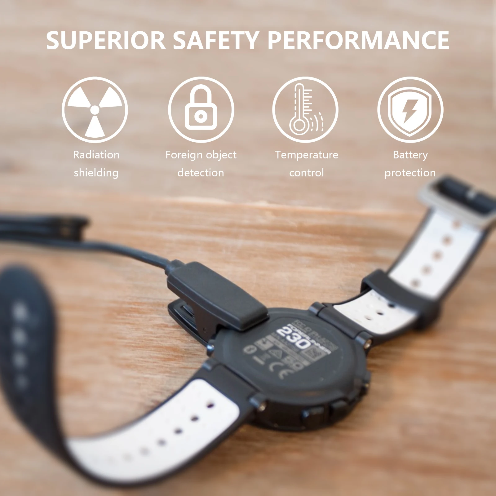 50cm/100cm Type C Charging Cable For Approach G10 S20 For Garmin Forerunner 35 230 235 630 735xt 645 Music Charger Clip Cradle