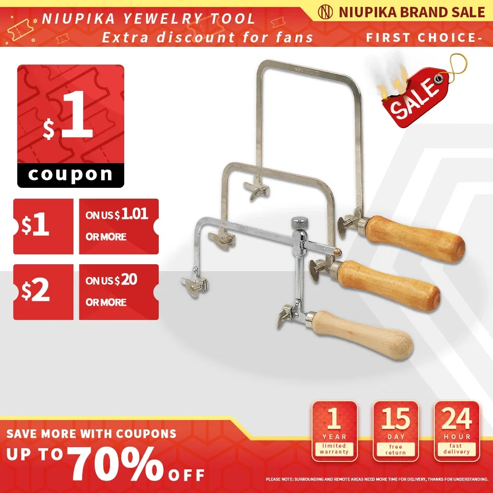 

U-shaped Saw Bow Wooden Handle Hand Tools Jeweler's Saw Frame