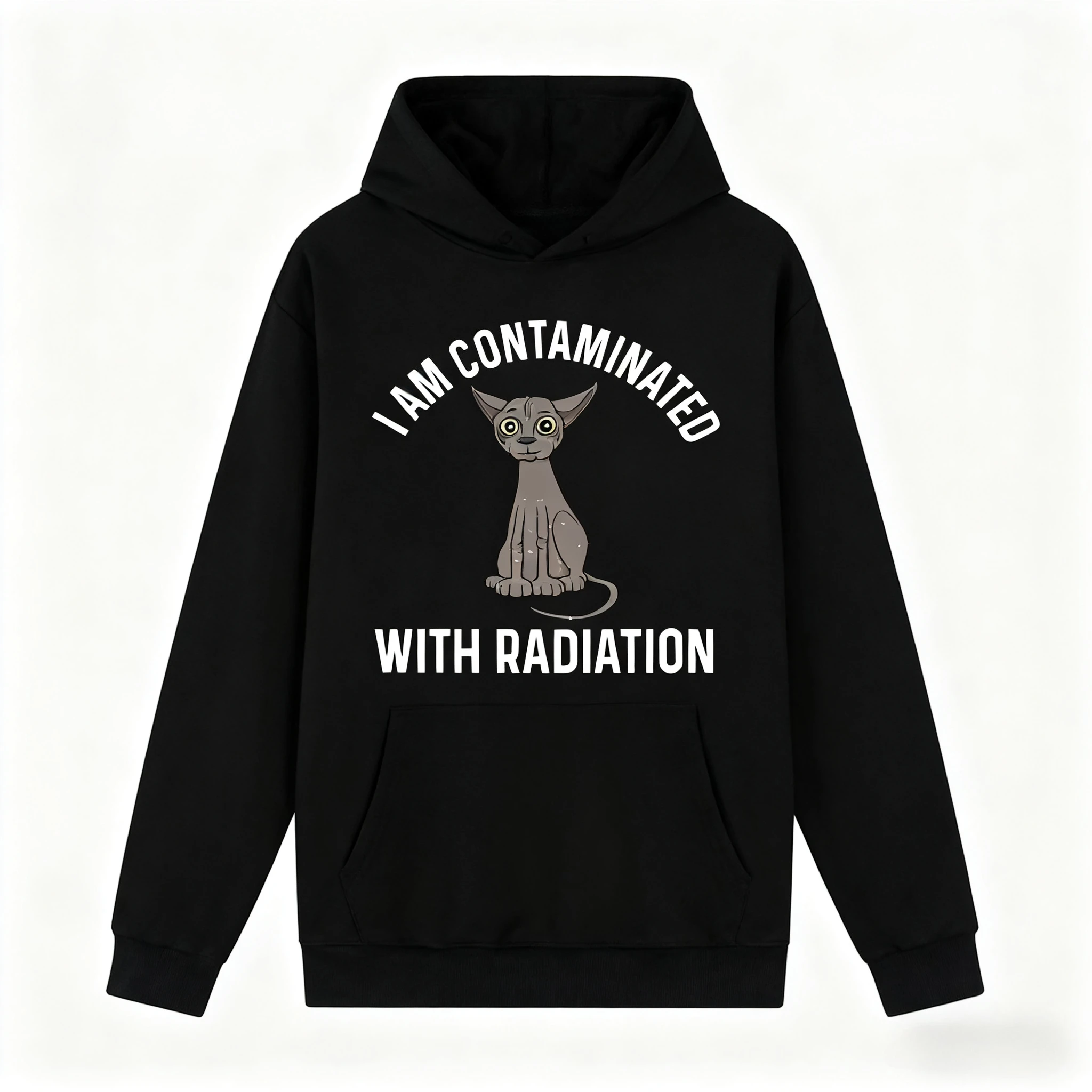 

Осенние и зимние мужские и женские толстовки с забавным котом и графическим принтом, повседневные свободные уличные спортивные тренировочные брендовые модные толстовки