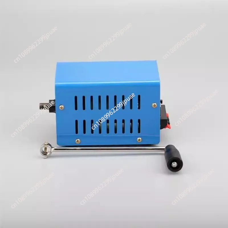Mini Portable Generator Emergency Hand Crank Generator Hand Dynamotor USB Charging Manual Generator 3V 5V 6V 9V 12V 15V