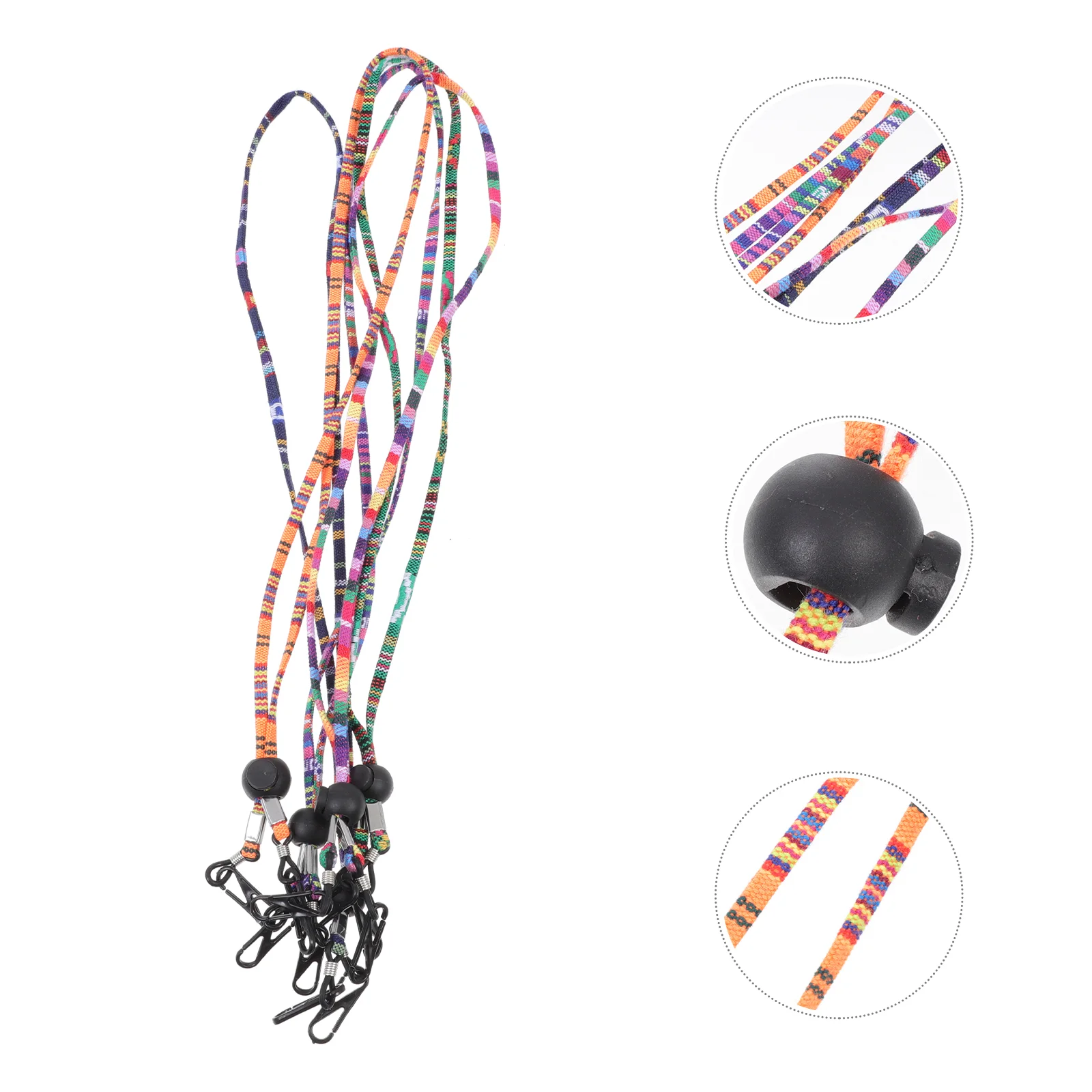 

5 Pcs Sports Eyeglasses Cord Chain Lanyard Rope Reusable Accessories Folk-custom Polyester Sunglasses