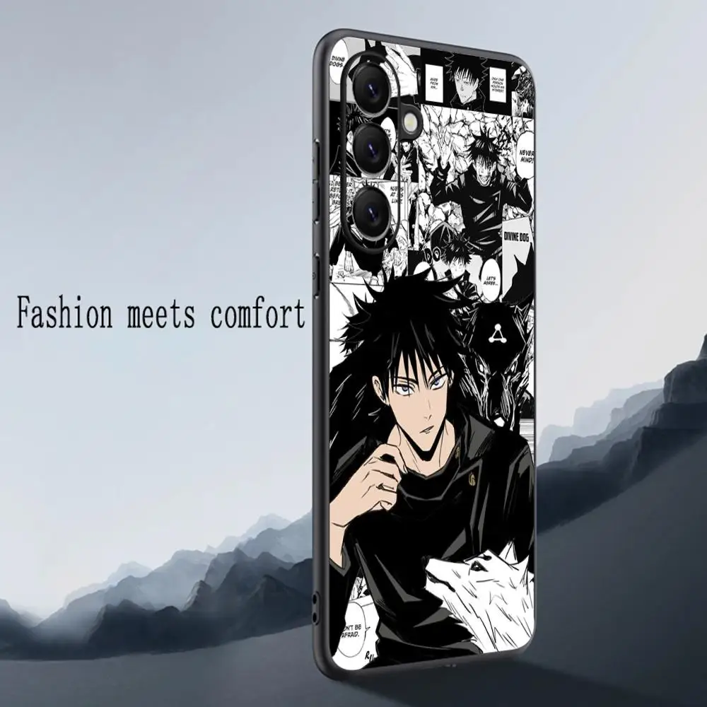 Megumi fushiguro hot anime poster Phone Case For Samsung Galaxy S26 S25 S24 S23 S22 S21 S20 Plus Ultra Note20 Soft Black view 6