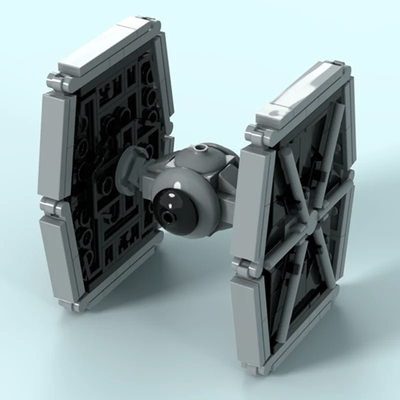 162 قطعة MOC ميدي مقياس التعادل منفذها ستار معركة نموذج اللبنات هدايا عيد الميلاد العمارة اللعب تجميع DIY بها بنفسك الطوب الإبداعي #5