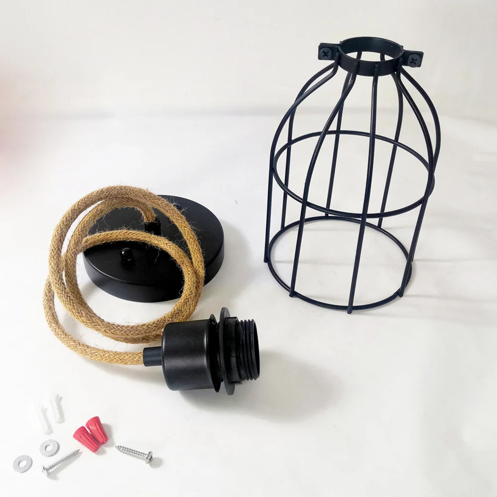 

Industrial Style Birdcage Pendant Lamp Iron Chandelier Ceiling Light for Bedroom Living Room Dining Cafe Restaurant Light