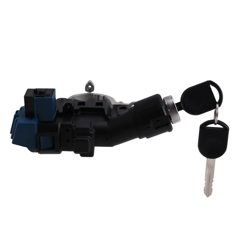 

ABOK-For Ford Focus Escape Mercury 2008-2011 Compatible 989-019 Steering Column Lock Ignition Lock Cylinder Assembly W/Chip Keys
