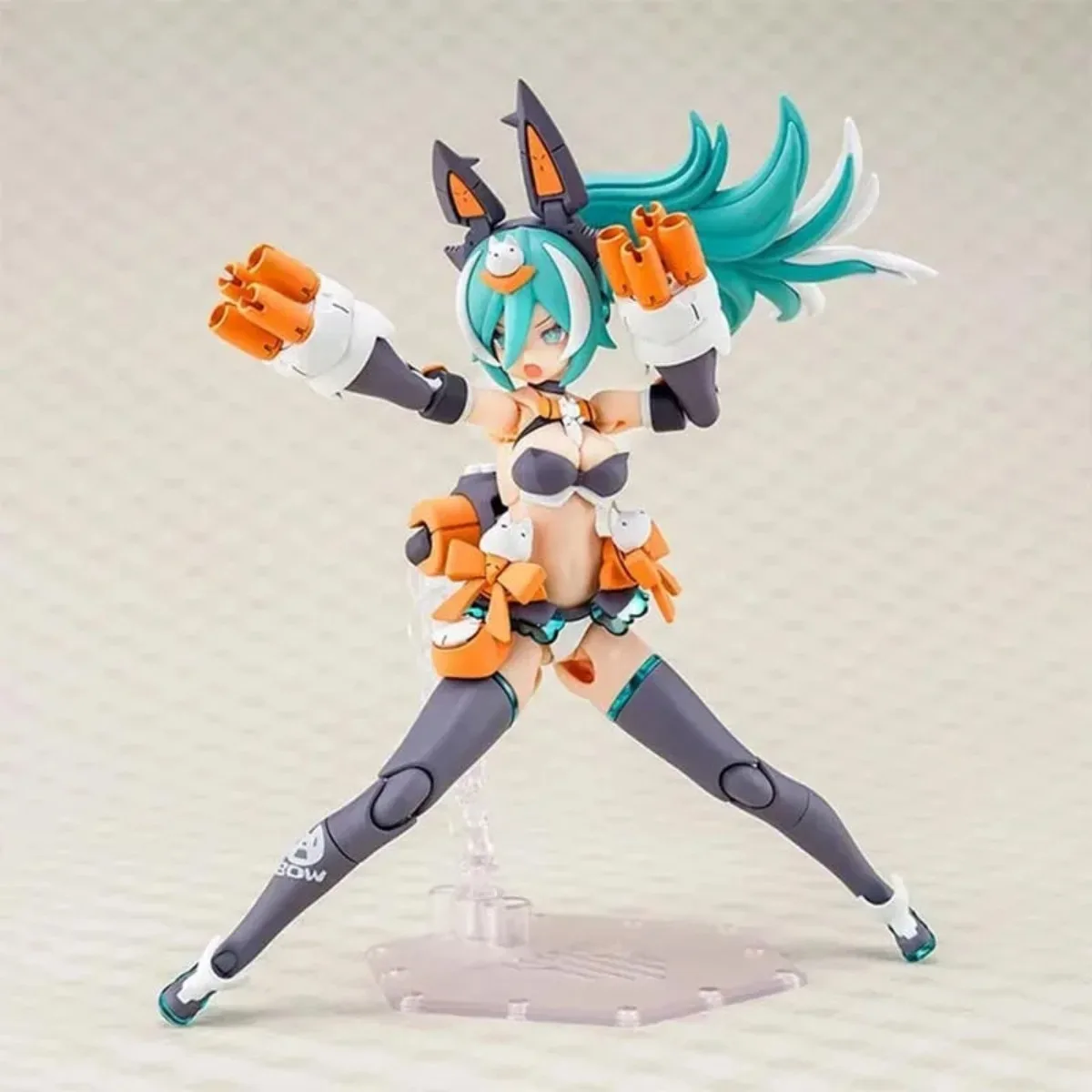 حقيقية Megami جهاز نموذج أطقم Puni Mofu Lang البدلة المتنقلة فتاة اللعب عمل الشكل التجمع نموذج هدية الاطفال هدية عيد الميلاد