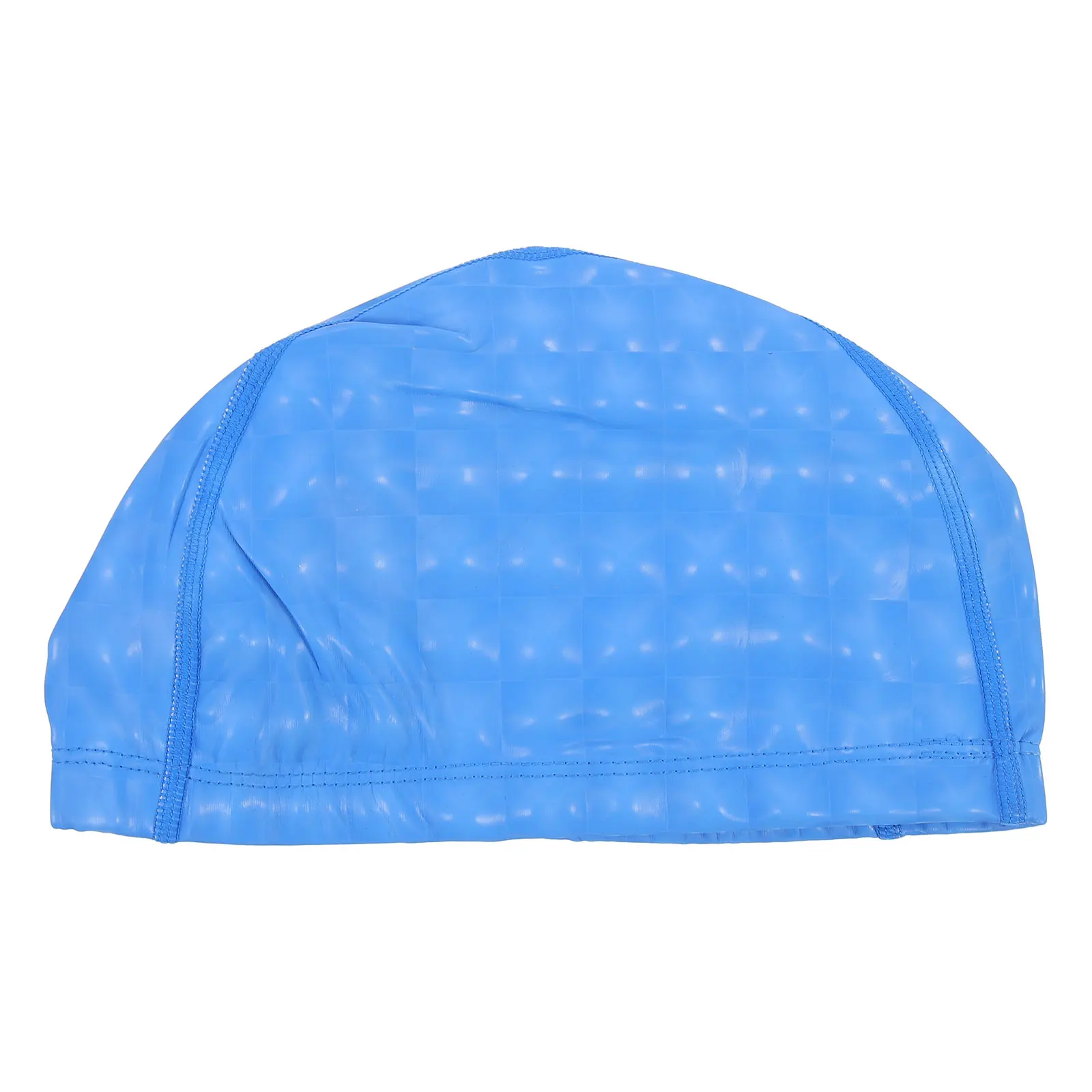 

Waterproof Swim Caps PU Coating Elastic Comfortable Stretchable Hair Protection Swimming Adult Hat