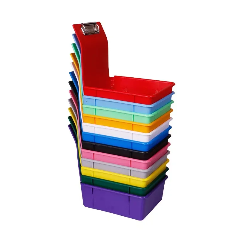 

Multicolor Denta Lab Teeth Model Storage Box Denta Model Turnover Box Lab Application Sorting Box Work Pan