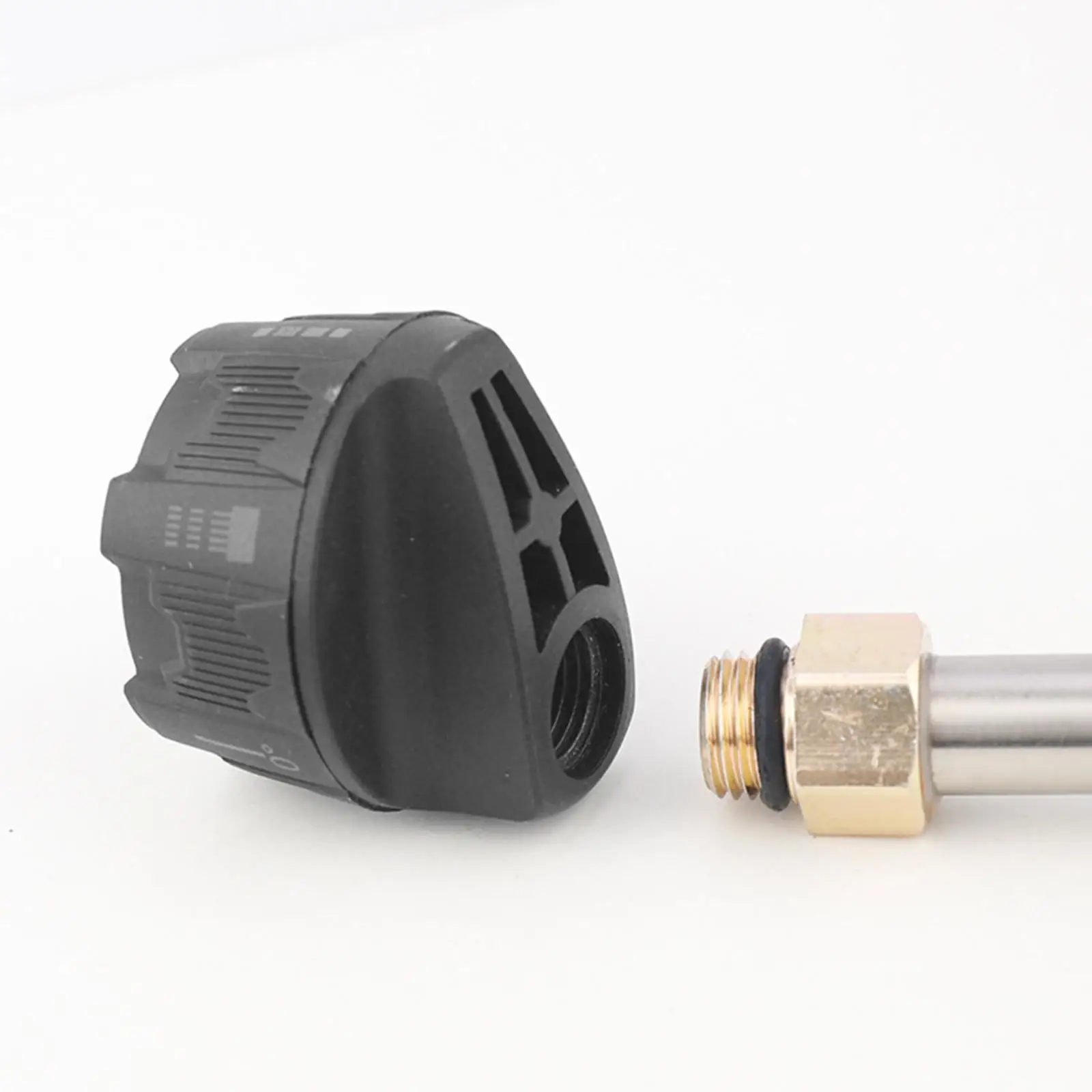 Car Wash Sprayer Head Multi Angle 1/4'' Adapter Garden Hose Nozzle Sprayer Replacement