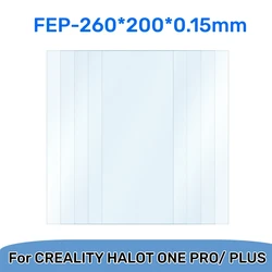 5Pcs FEP Film 260x200x0.15mm For CREALITY HALOT ONE PRO PLUS ANYCUBIC Photon Mono X 6Ks Release Films 3D ResinPrinter Parts