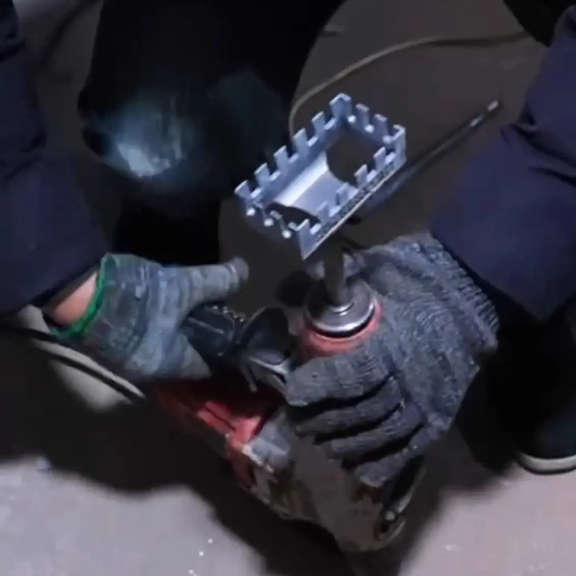 Creative Square Hole Cutter for Electrical Box,Stainless Steel Slot Cutter