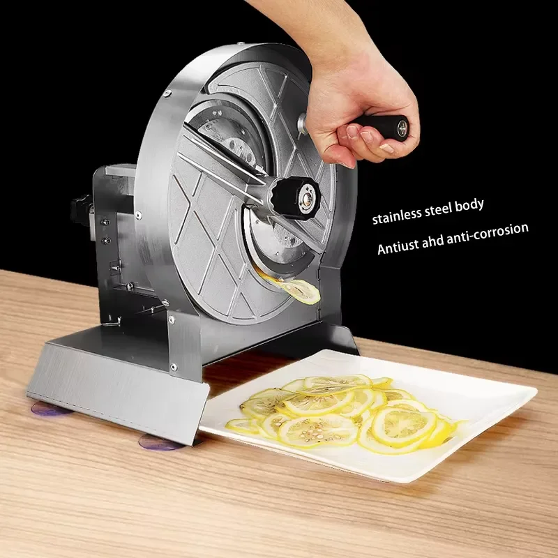 Sillair Commercial Slicer for Vegetables and Fruits High Efficiency Potato Chip Slicer
