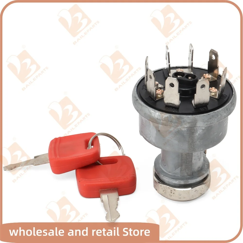 For John Deere RE61717 Lgnition Keys Switch 6400 6506 9300T 9320 9320 S550 S650 S660 S670 Lgnition Switch