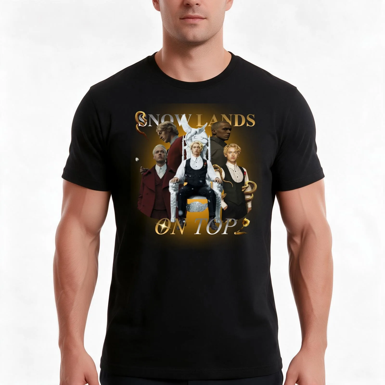 Coriolanus Snow : the ballad of songbirds and snakes T-Shirt Summer Casual Cotton Tee Oversized Streetwear Tops 100% Cotton