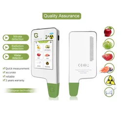 Greentest 1-6 Food Safety Detector Nitrate Tester Fruit Vegetable Meat Health Analyzer Radiation Water Quality TDS Detection