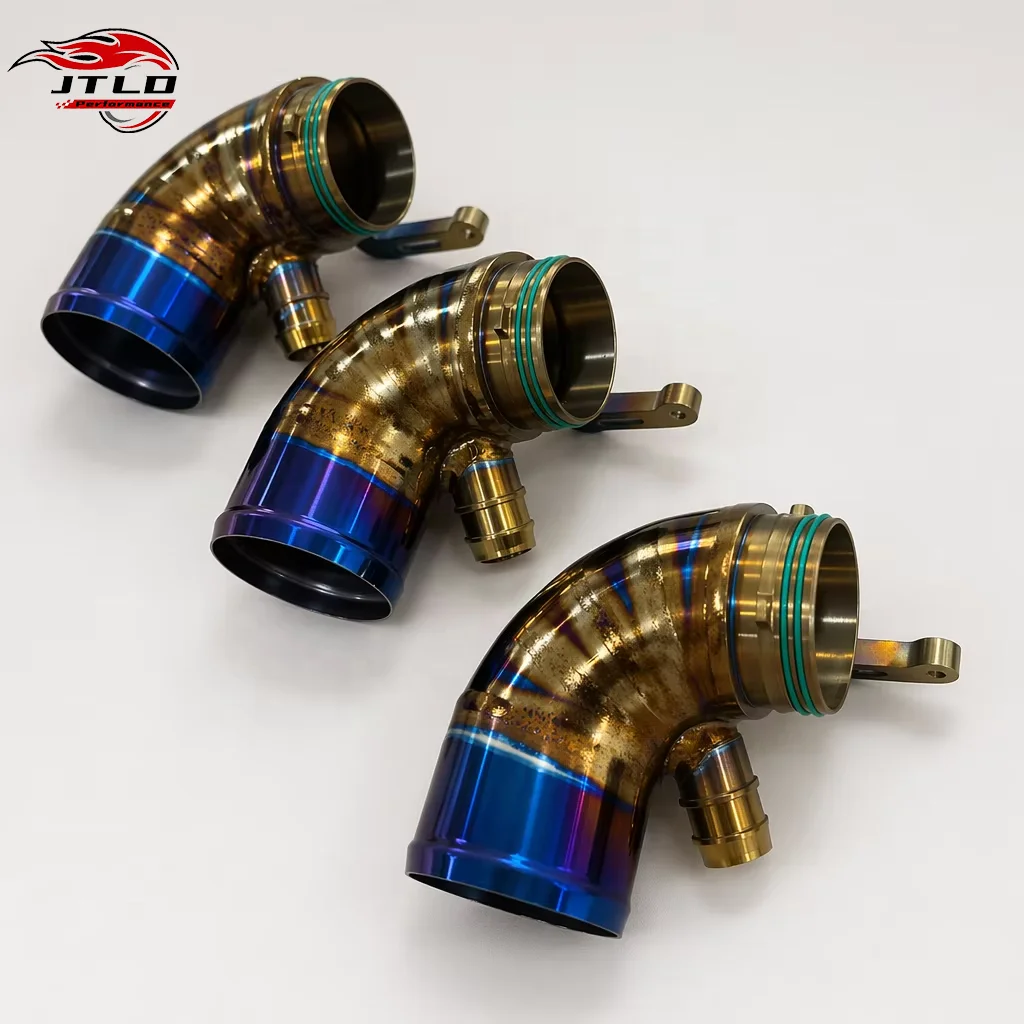 Titanium Turbo Inlet Pipe 90 Degree Elbow For VW Audi MQB EA888 Gen3 1.8T 2.0T TSI TFSI