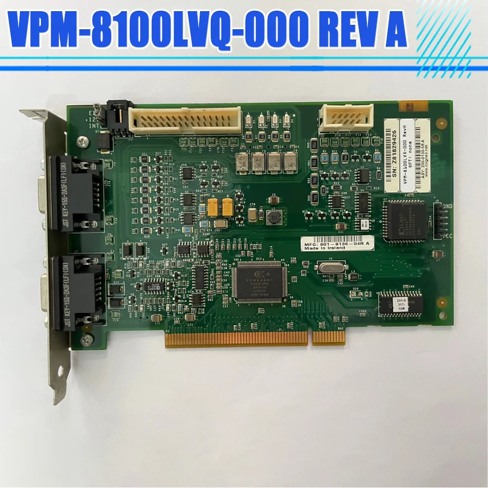 

Vdeo Capture Card 8100LVX VPM-8100LVQ-000 REV A для Cognex