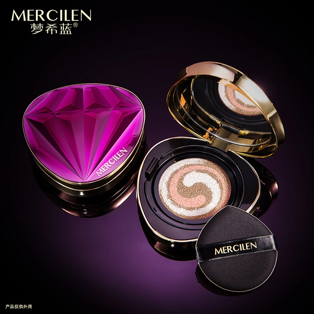 3 kleuren Luchtkussen Plant Voedende Huid Concealer Olie Controle Hydraterende Foundation Isolerende Crème Schoonheid Krimpen Poriën