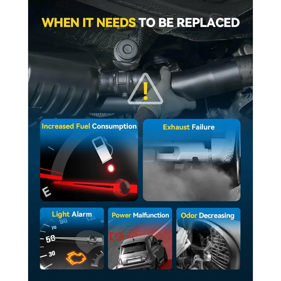 Kit conversor catalítico traseiro substituição DirectFit para 20022006 Altima 2.5L OE 54360 com conformidade EPA projetada para aprimorado