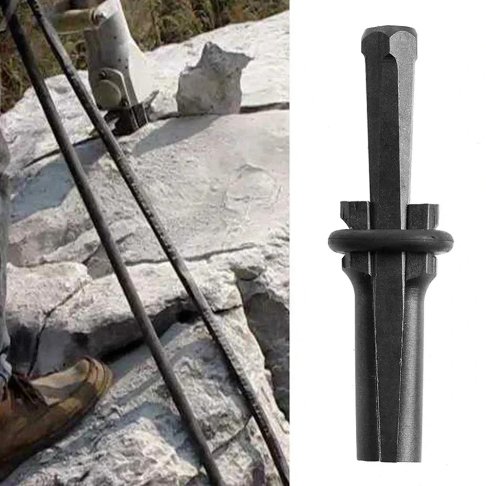 10PCS 9/16 Inch Plug Shim & Wedge Wedge & Feather Shims Concrete Rock Stone Splitter Marble Granite Splitter Hand Tools 14Mm