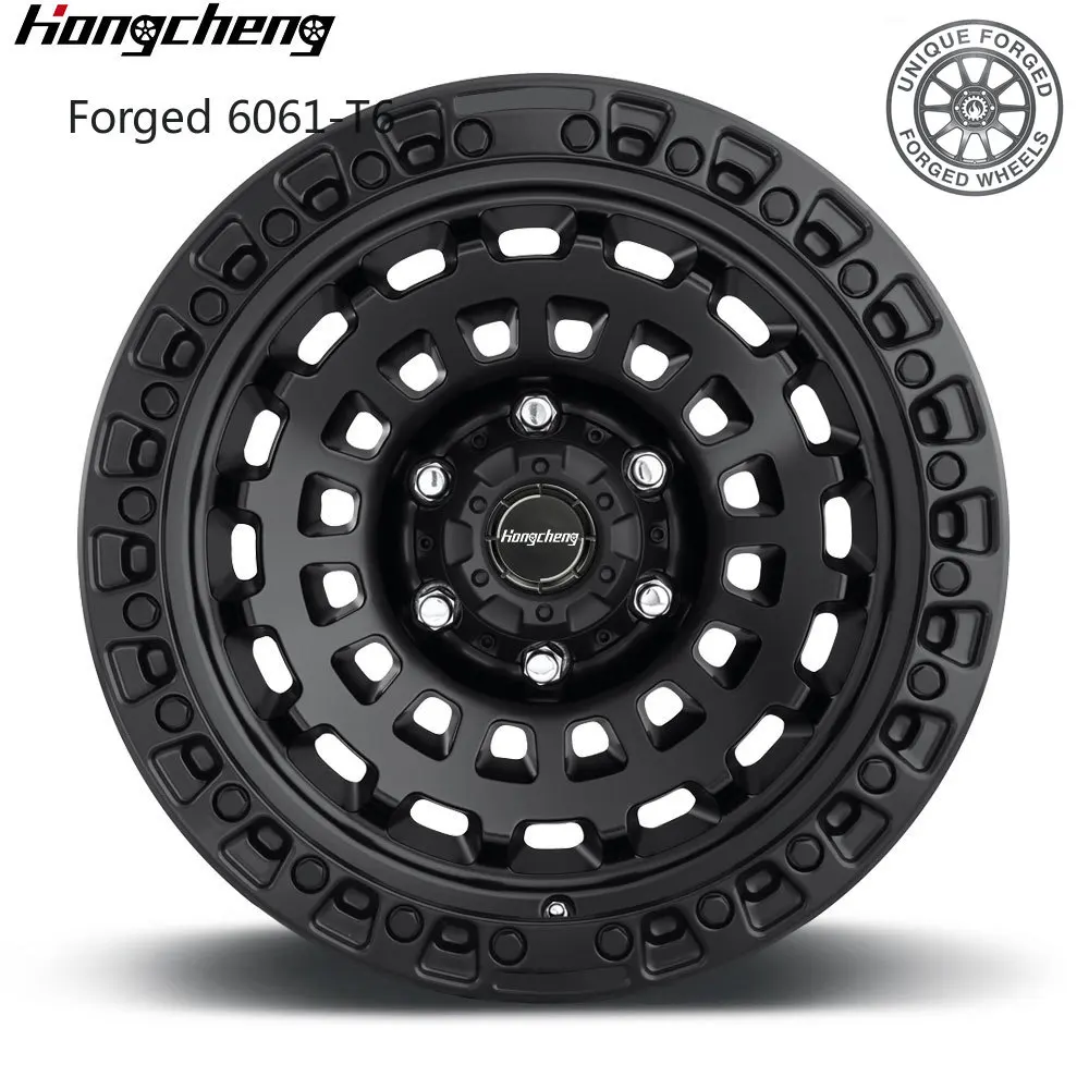 

2026 New Design Luxury Forged Alloy Deep Concave Beadlock Car Rims 6x139.7 5x150 4x4 Off Road Wheels 17 18 Inch