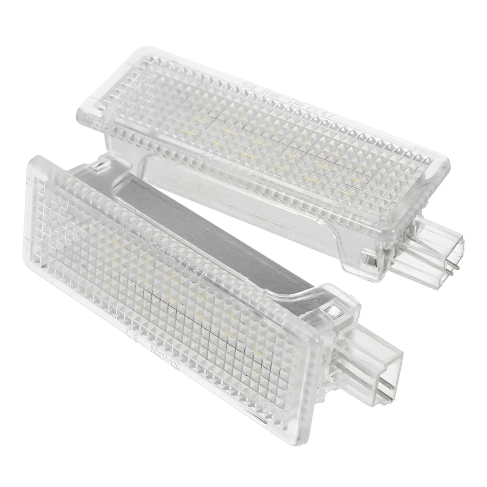 2Pcs LED Courtesy Footwell Under Door Light 63316972605 for -BMW E82 E90 E60 E63 E65 E70