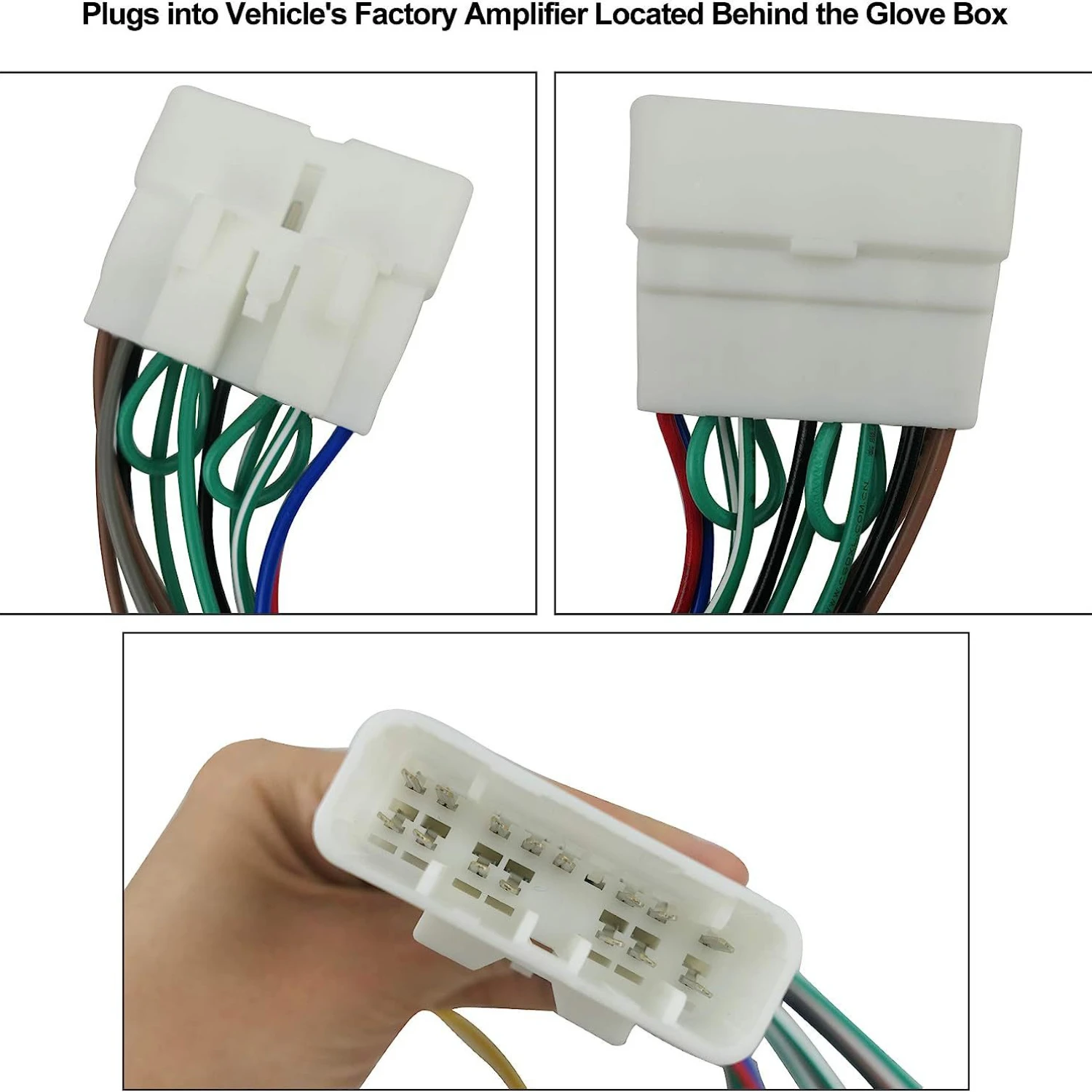 Anwendbar für LEXUS IS300 2001–2005 Radio-Kabelbaum-Verstärker, Bypass, After-Sales-Stereostecker