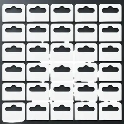 

150Pcs PVC Hanging Tabs Clear Self Adhesive Display Hooks Heavy Duty Sticky Tags Retail Store Sale Display Hang Tabs Hook
