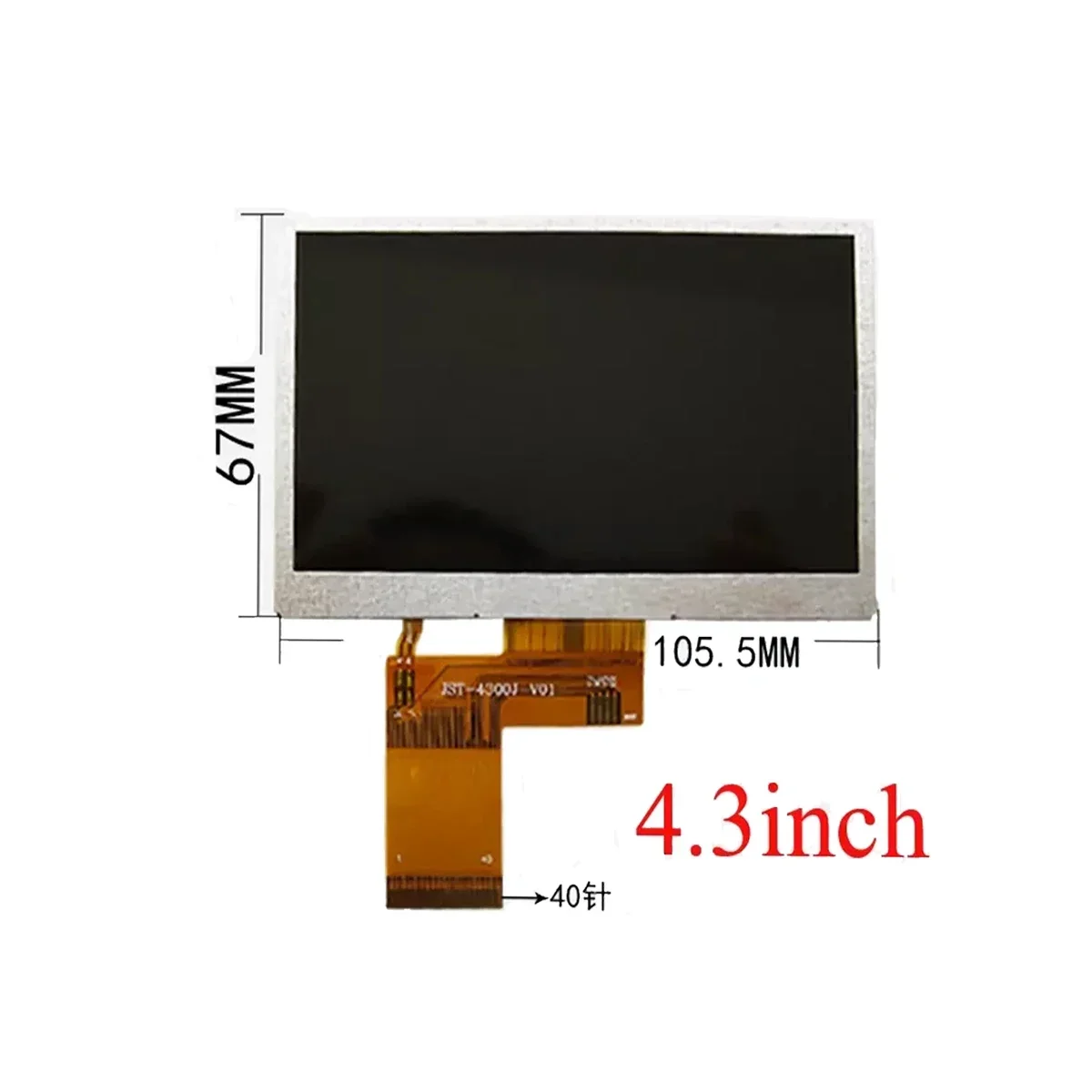 New 4.3 Inch For Yamaha PSR-SX600 PSR SX600 LCD Screen Display Panel Repair