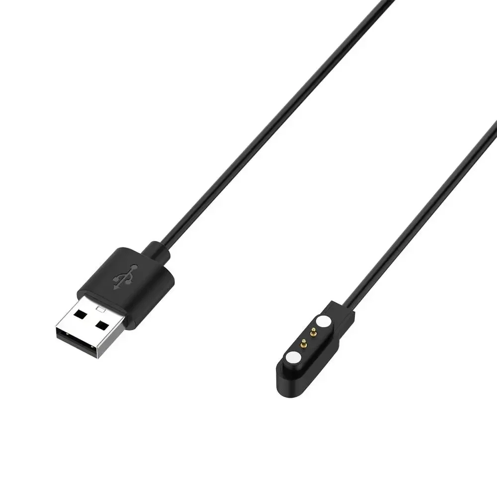 4mm USB Charging Cable Charger Holder  for Xiaomi Haylou Solar LS05 Smart Watch Dock Cord Wire Charger Adapter