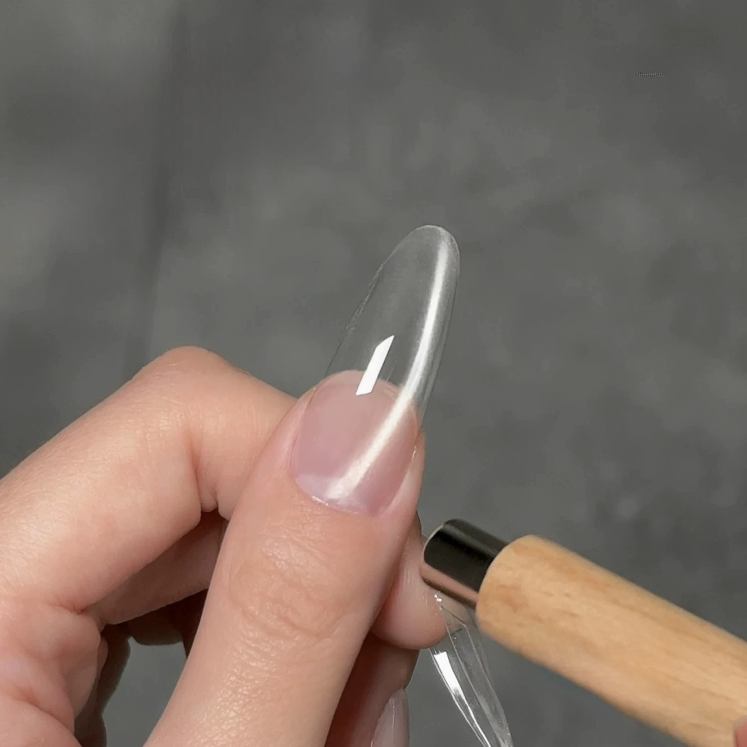 10 مللي 1 قطعة الجليد الشفاف الأبيض المياه القط العين المغناطيسي هلام طلاء الأظافر العالمي الأبيض الأظافر الإنترنت المشاهير مسمار الغراء #4