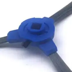 Side Brushes For Conga 2290 Series Vacuum Cleaner Robots Part Replacement For Household Corners Edges Dust Hair Cleaning