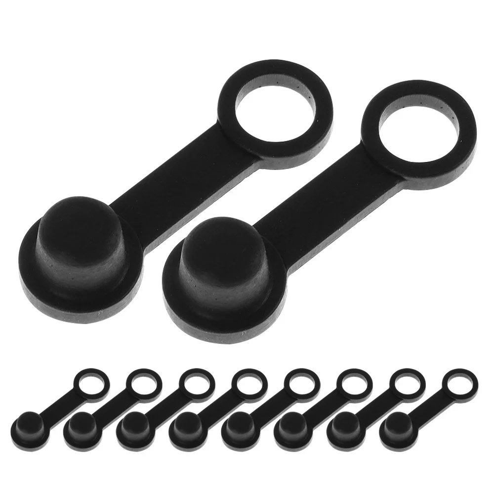 

15Pcs Brake Screw Caps Universal Fit for Motorcycle and Car Disc Brake Bleeder Valve Rubber Grease Fitting Dust Cover