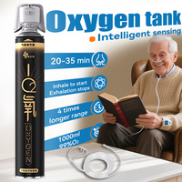 Smart Oxygen Tank Inductive Intelligent Oxygen Supply 1.4L Oxygen Cylinder High-Altitude Breathing Anti Hypoxia Travel Hiking