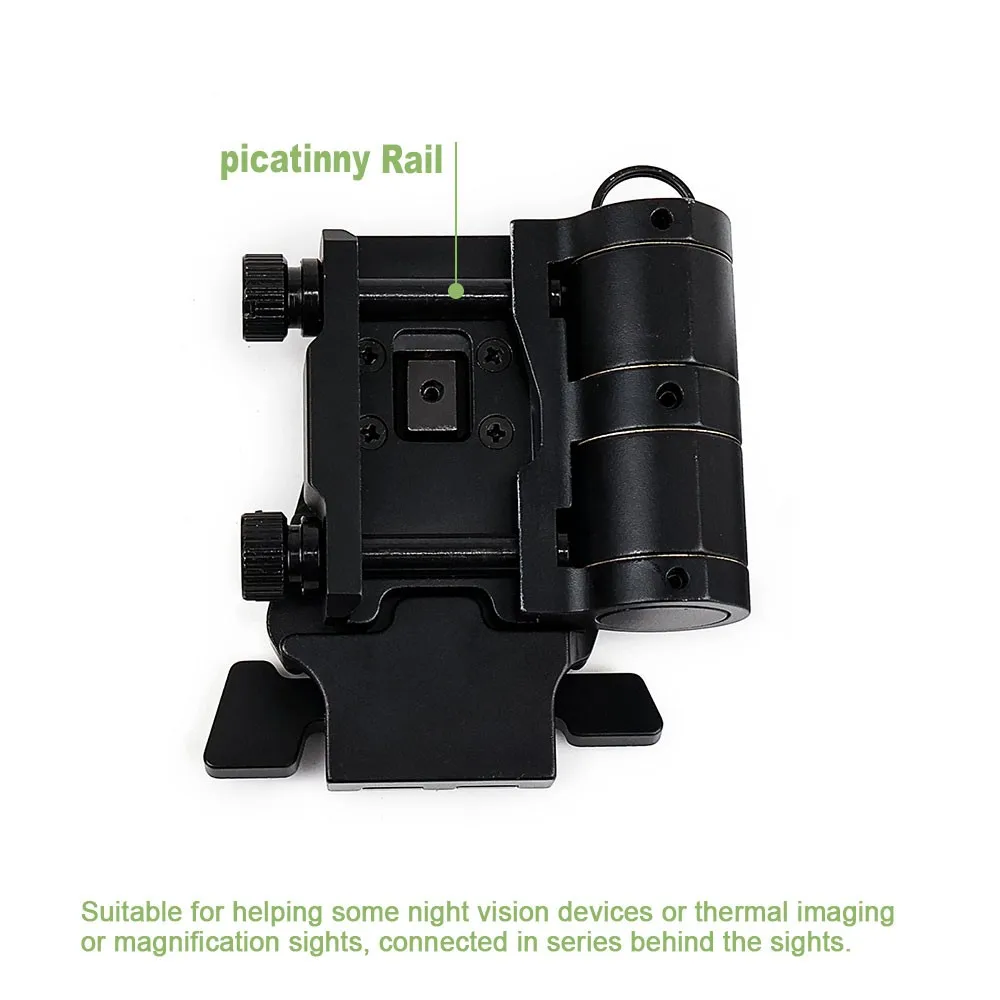 SOTAC GEAR Metal Flip-To-Side Flip Mount Quick Release Magnifier Flip Mount For G33 G43 Magnifier 3