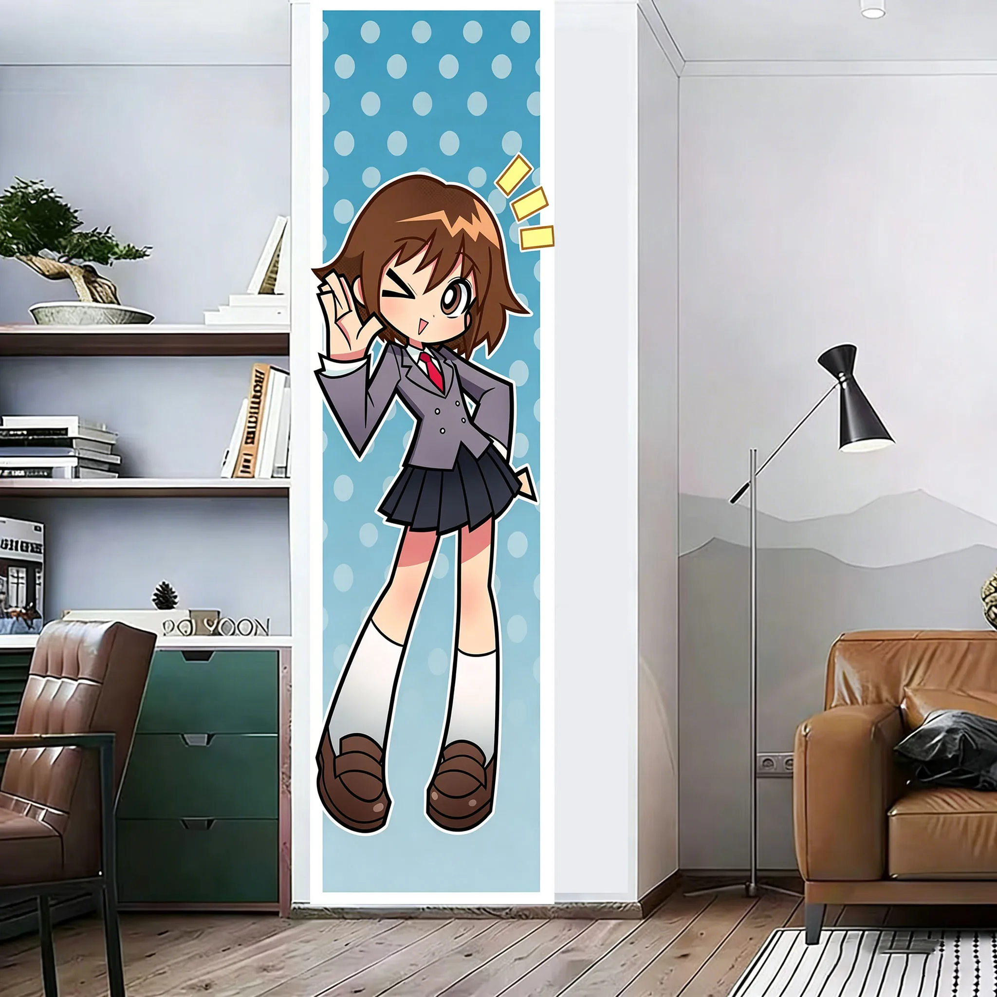 K-Kill Me Baby Tapestry Y-Yasuna O-Oribe School Uniform Tapestry Girl Large Long Tapestry Suitable For Bedroom Dorm Wall Decor