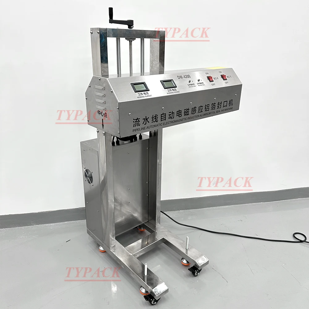 TAIYANG Hot Hot Sale Automatic Electromagnetic Induction Aluminum Foil Sealing Machine For Plastic Bottle Heat Sealing