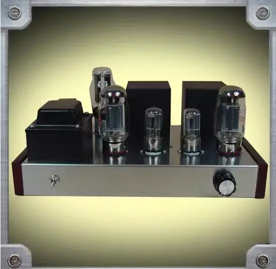 

6N8P push KT88+5z3p rectifier single-ended class A tube power amplifier 16W+16W