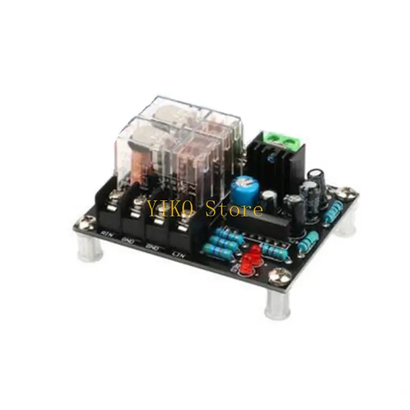 K32C Independent Power Relays Protections Board UPC1237 For Auditory Speakers With LED Working Indication AC12-18V
