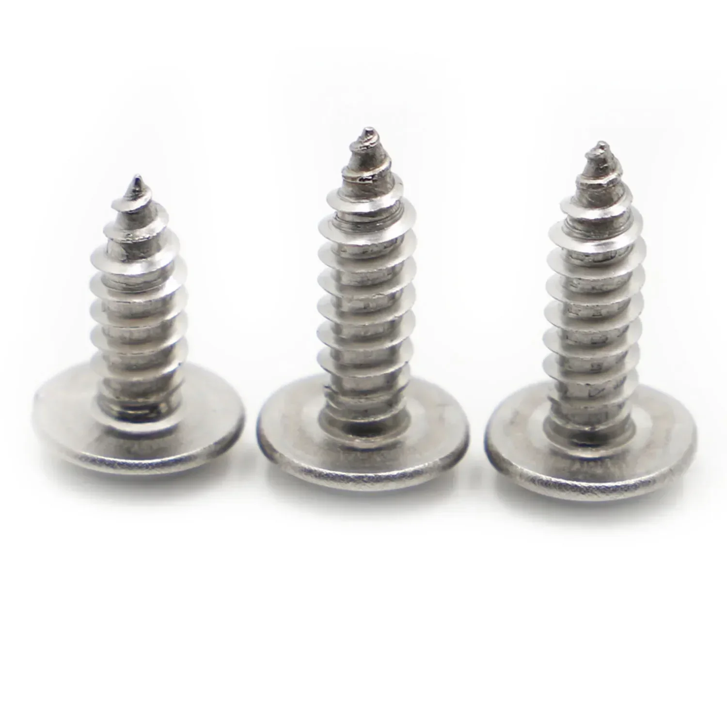 304 Stainless Steel Phillips Recessed Truss Head Self-tapping Screws Cross Mushroom Head Wood Screw M3 M4 M5 M6